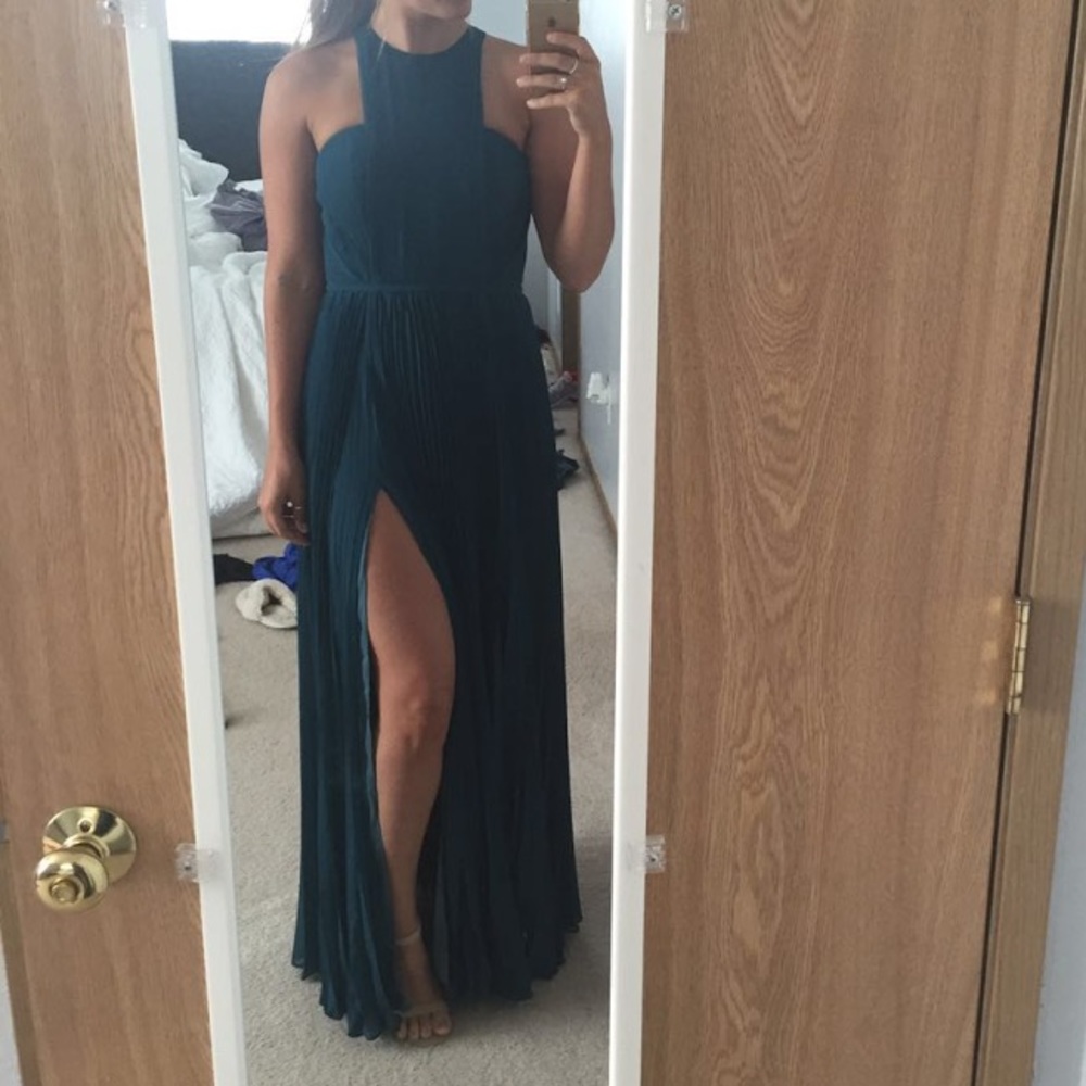 Dark Teal Ball Gown